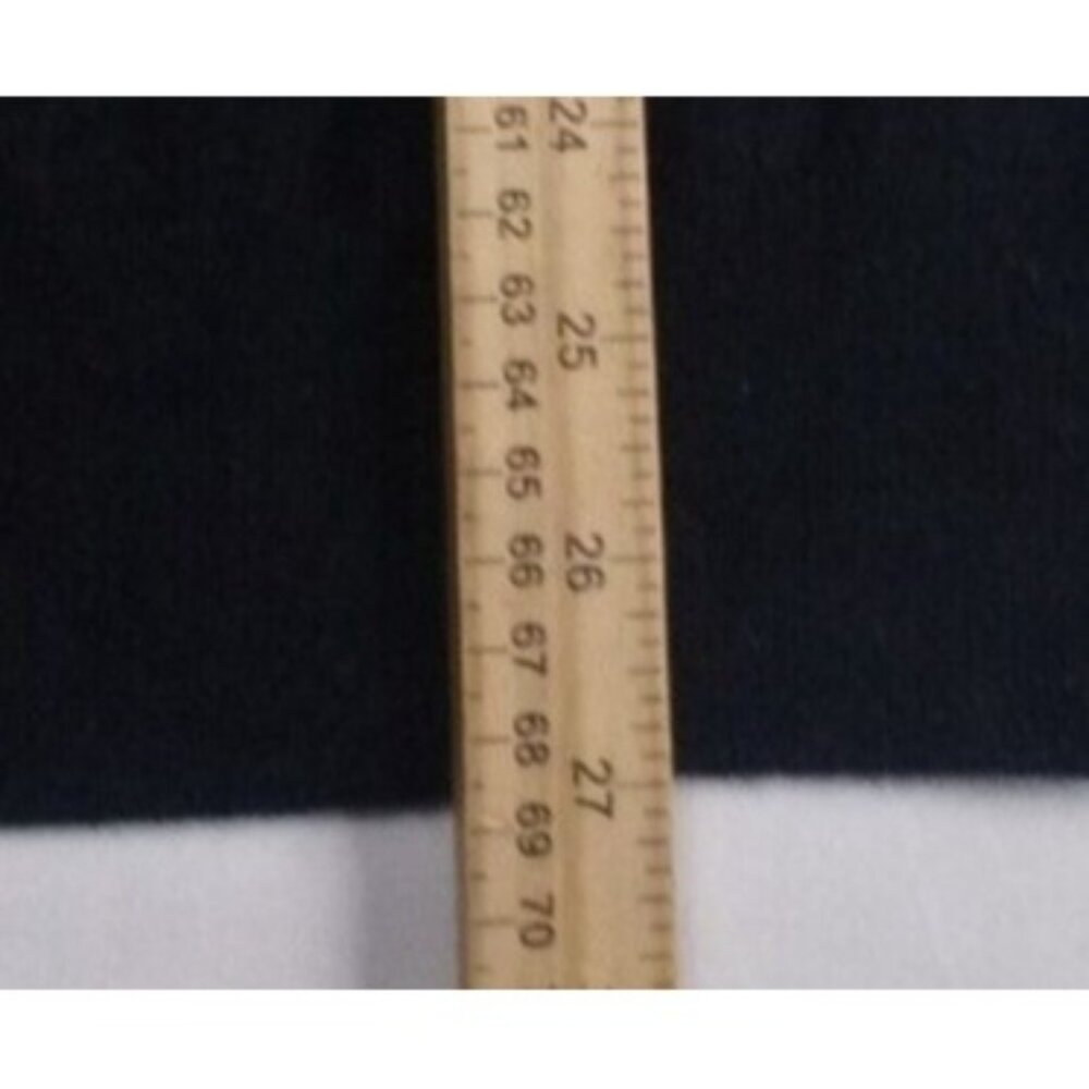 Harrison Davis Sweater Mens Medium Black Top With Faux Suede Trim poly wool - Picture 7 of 14
